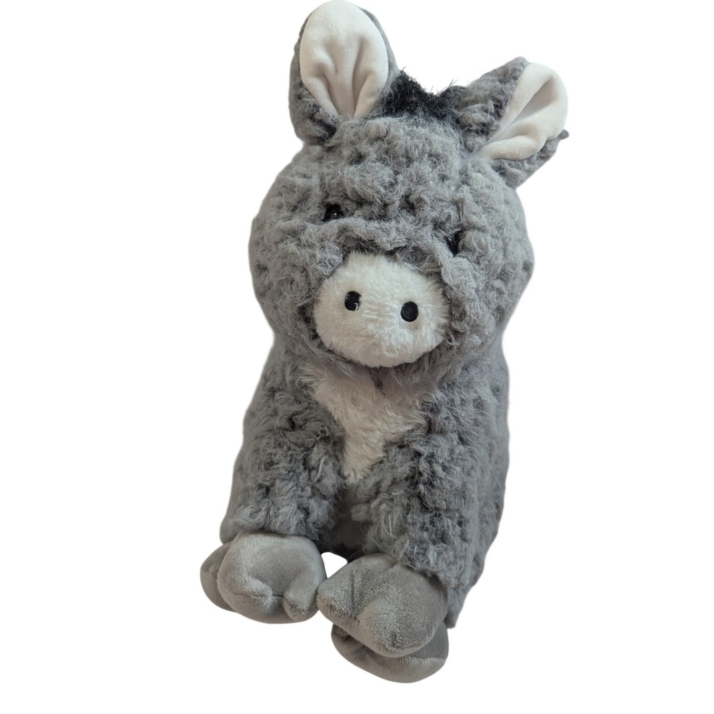 This & That International Grey Donkey Plush Stuffed Animal 11 Inch 2024